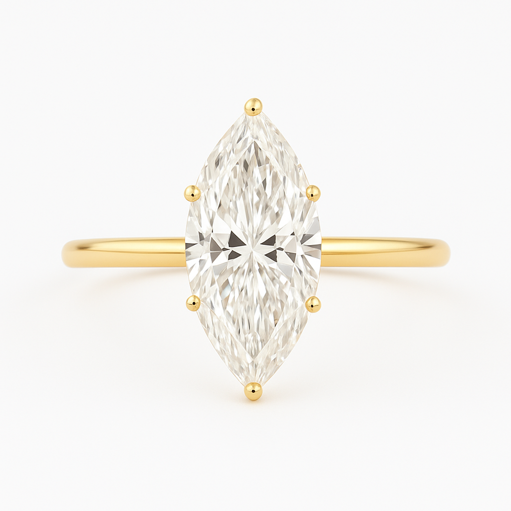 MARQUISE CUT DIAMOND RING