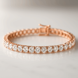 EMERALD DIAMOND TENNIS BRACELET